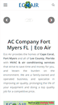 Mobile Screenshot of ecoairofswfl.com
